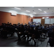 DEL PROBLEMA A LA SOLUCIÓN, charla a cargo de alumnos de 5to. año "A"